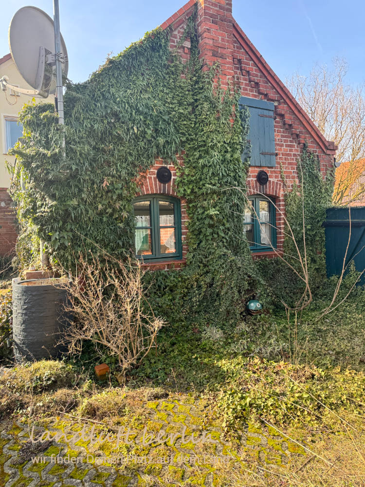 Ausgebauter Stall, Giebelansicht