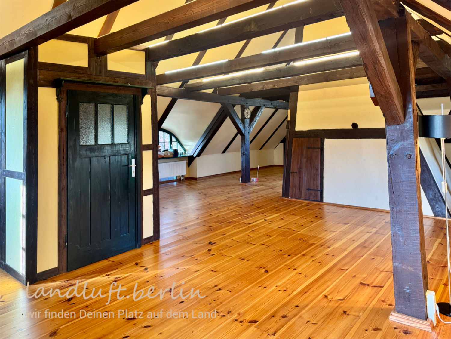 Ausgebautes offenes Dachgeschoss