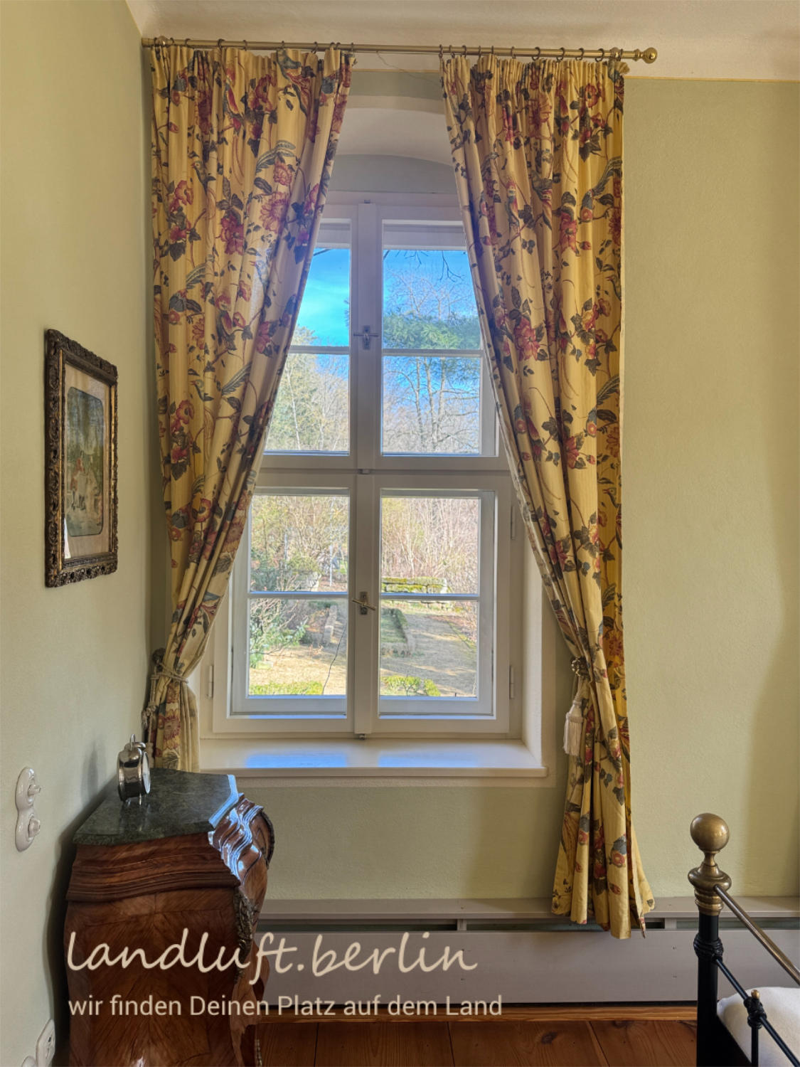 Blick in den Barockgarten