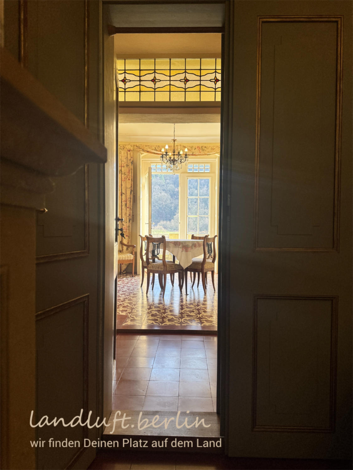 EG, Blick vom Flur in Richtung Elbe