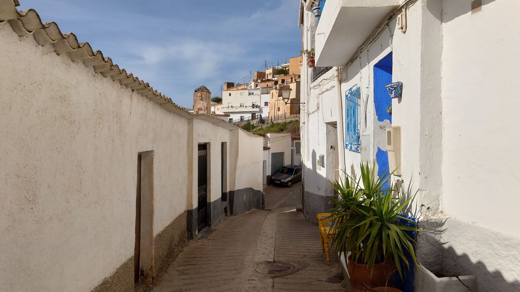 Gasse Richtung Süden
