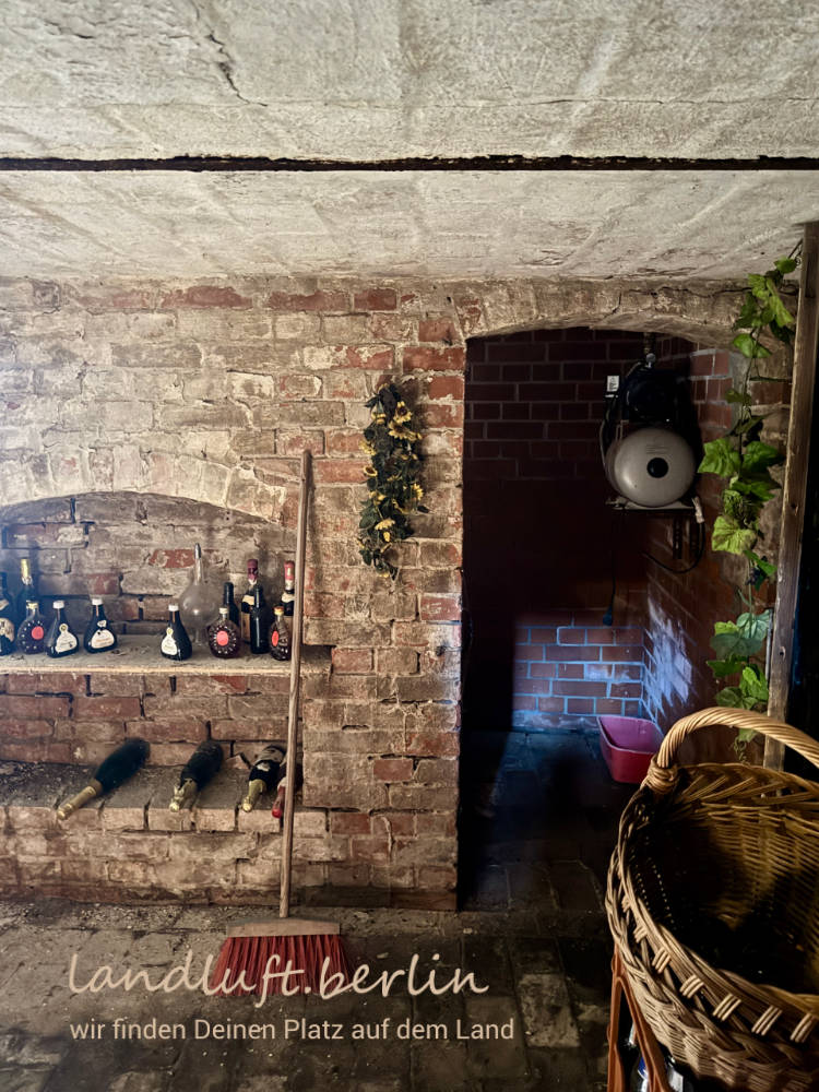 Keller Scheune, Blick zum Aufgang