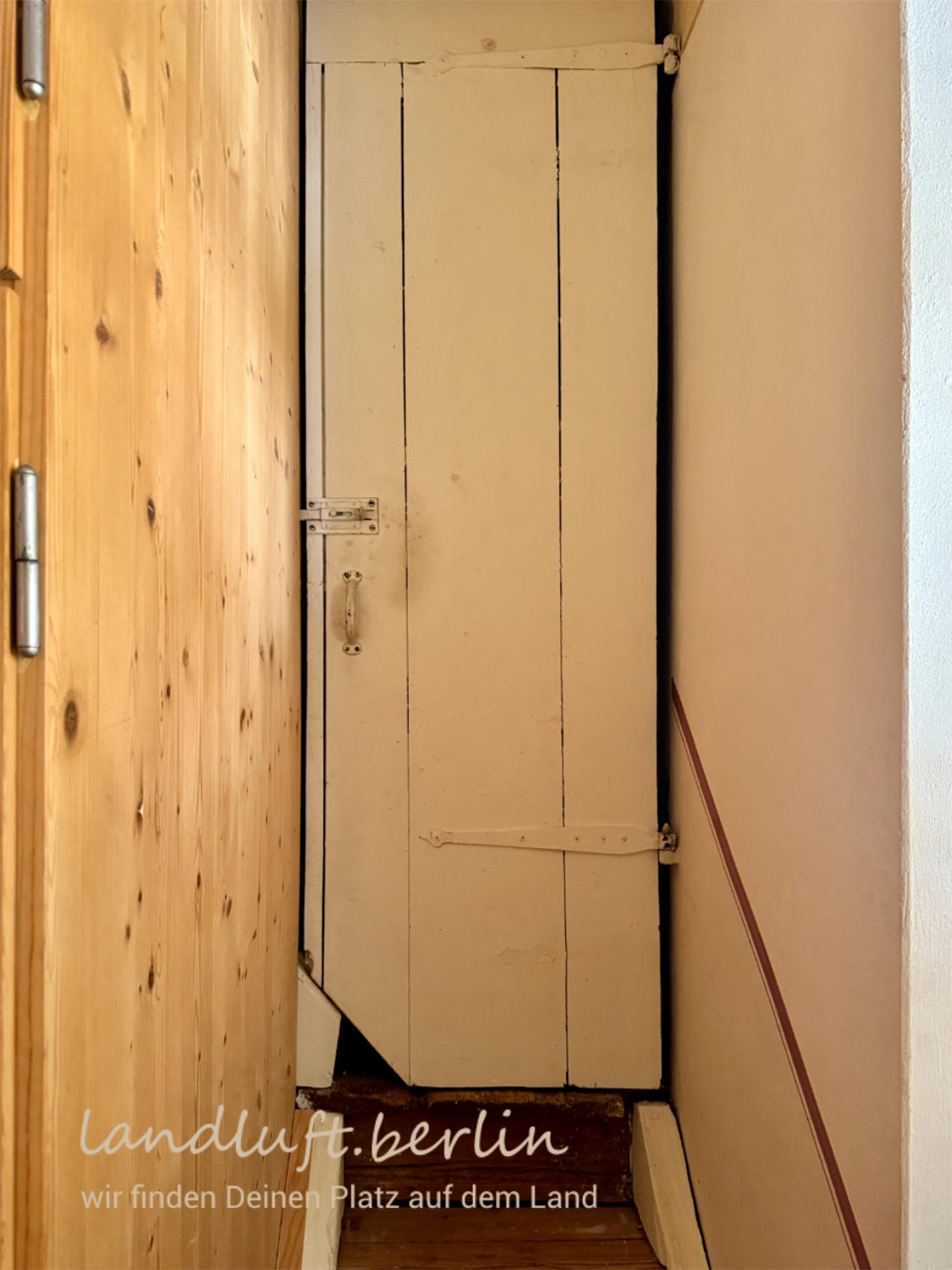 Treppe im Flur, 2. OG, Richtung Dachboden