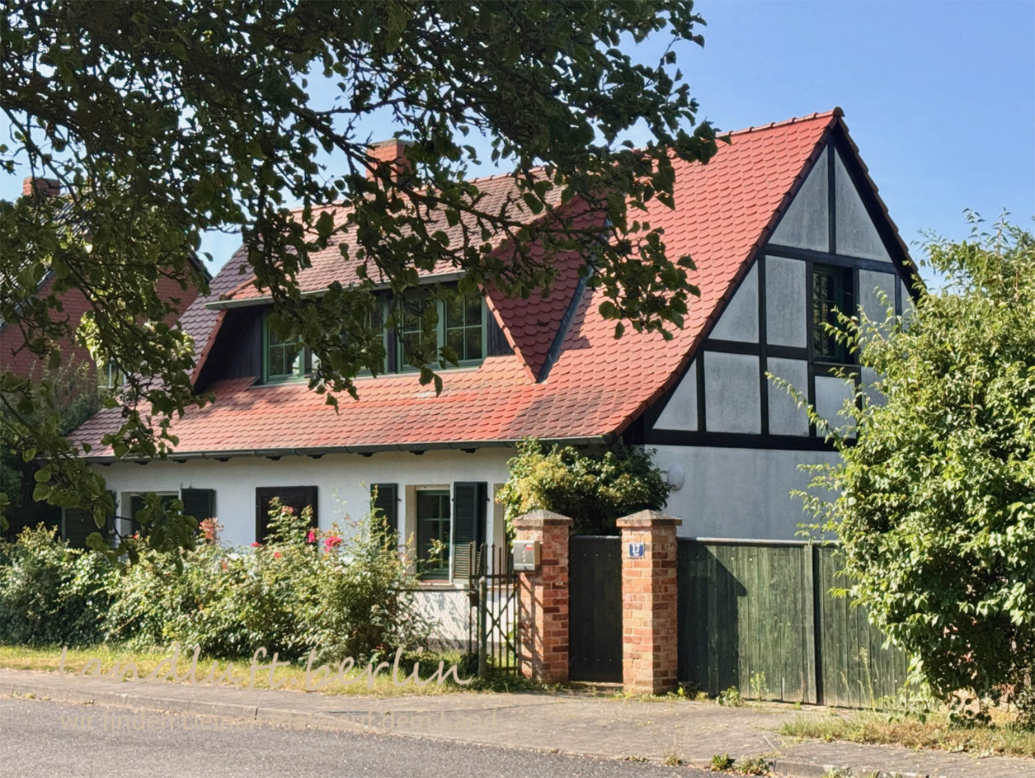 Wohnhaus, Nordwest Giebel