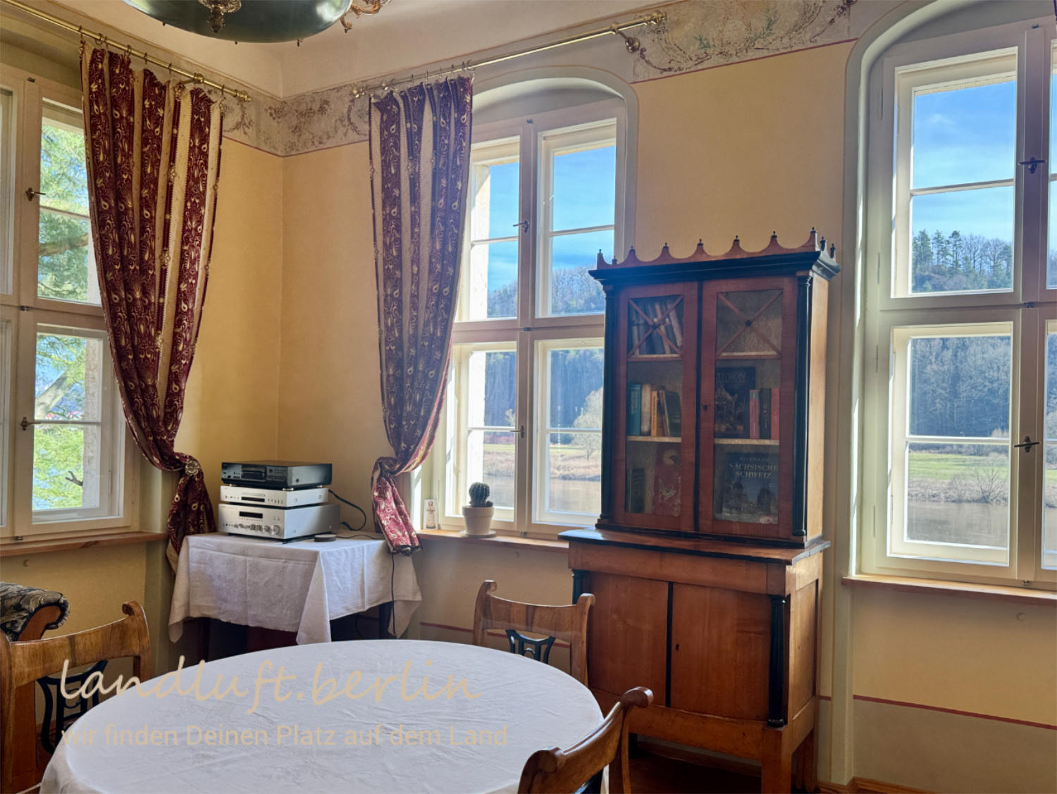 Zimmer im 1.OG, ehemals Seminarraum